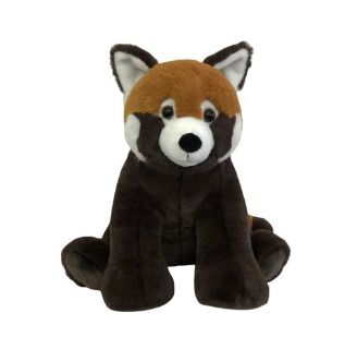 Obrázek z Panda červená sedící plyš 36cm 